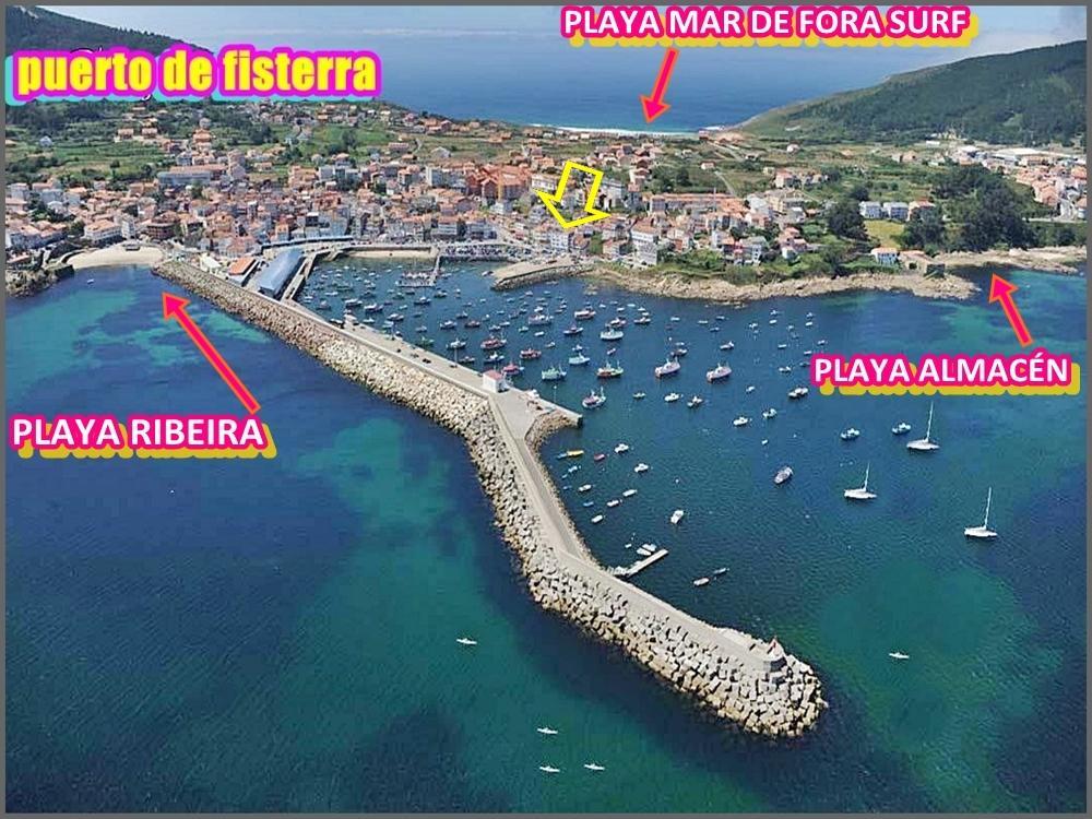 Apartamento Paseo Del Puerto 2 Finisterre Exterior foto